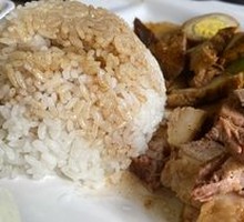 Pork Trotter Rice Bowl