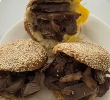 Braised Flatbread with Meat