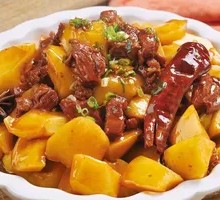 Beef Tripe and Tendon Stewed with Potatoes