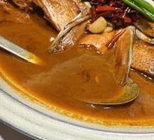 Fish Head with Flatbread