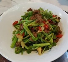 Stir-Fried Deer Meat