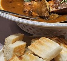 Fish Head with Flatbread