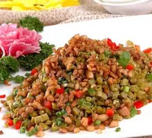 Minced Pork with Sour Beans