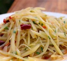 Spicy Sour Potato Noodles
