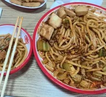 Soy Sauce Chicken Fried Rice Noodles