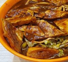 Spicy Chicken Naan Noodles Half-and-Half