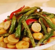 Stewed Potatoes with Green Beans