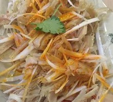 Spicy Oil Cucumber with Pork Tripe Strips