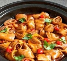 Braised Pork Intestines
