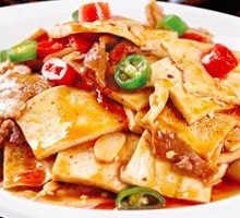 Stir-Fried Tofu Sheets