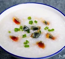 Century Egg and Pork Porridge