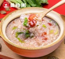 Tomato and Pork Rice Porridge