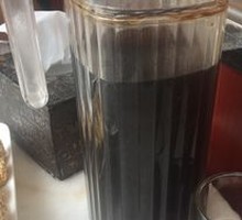 Homemade Plum Syrup Drink