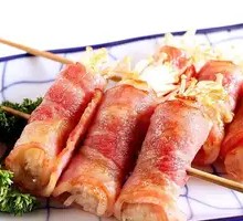 Grilled Enoki Mushrooms
