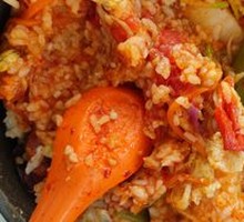 Kimchi Stone Pot Rice