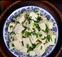Tofu with Green Onion