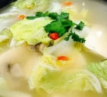 Braised Cabbage Tofu Noodles