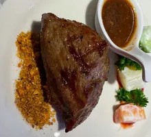 Stone-Grilled Ribeye Steak