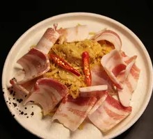 Pork Belly with Pickled Cabbage