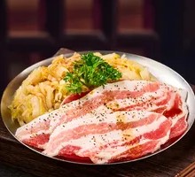 Sour Cabbage with Black Pig Belly