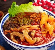 Chicken Crispy Meat Rice Noodles
