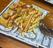 Black Truffle Mushroom Burger