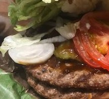 Grilled Pineapple Chicken Burger