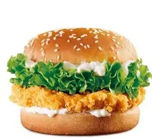 Value-packed American Chicken Burger