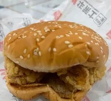 Bald Eagle Crispy Double Chicken Burger