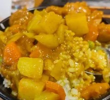 Chicken Curry Fried Rice