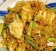 Ham and Egg Fried Noodles