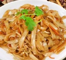 Ham and Egg Fried Rice Noodles