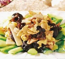 Wood Ear Mushroom and Pork Slices