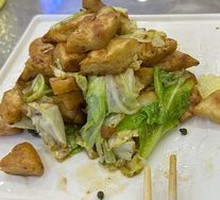 Cabbage Stir-Fried with Naan