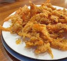 Crispy Fried Small River Shrimp