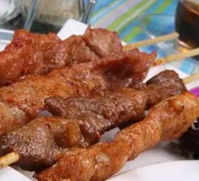 Lamb Skewers with Red Willow