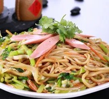 Ham and Egg Fried Noodles