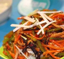 Fish-Flavored Shredded Pork Rice Bowl