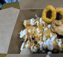 Seaweed and Pork Floss Boneless Fried Chicken