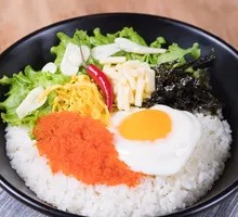 Garlic Cheese Fish Roe Rice Bowl