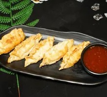 Kimchi Pork Dumplings