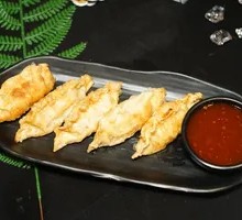 Korean Corn and Pork Dumplings