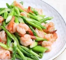 Asparagus with Shrimp