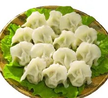 Noodles with Baby Bok Choy Dumplings