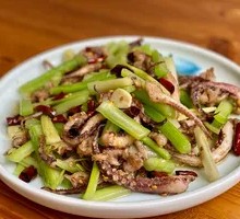 Dry-Fried Squid