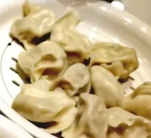 Beef and scallion dumplings