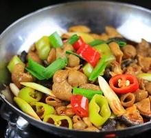 Spicy Pork Intestines Stir-fry
