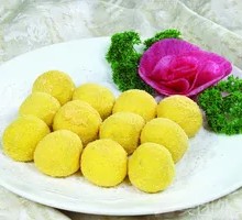 Taro Sweet Potato Balls