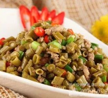 Minced Pork with Sour Beans Rice