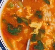 Tomato Dumpling Soup